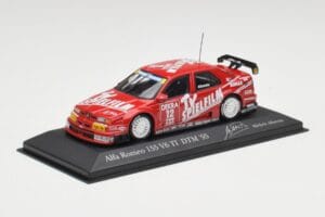 Alfa Romeo 155 V6 #12 M. Alboreto DTM 1995 Minichamps 1:43 430950312 Metall — bild 2 av 4