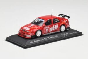 Alfa Romeo 155 V6 TI #18 Euroteam Modena DTM 1995 Minichamps 1:43 430950318 Metall — bild 2 av 4