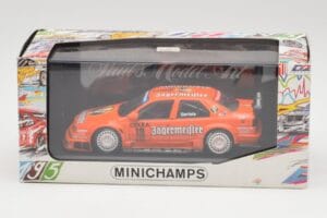 Alfa Romeo 155 V6 TI #19 Jagermeister M. Bartels DTM 1995 Minichamps 1:43 430950219 Metall — bild 4 av 4