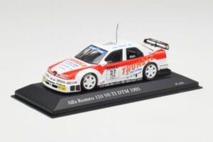 Alfa Romeo 155 V6 TI #27 M. Alen Presentation DTM 1995 Minichamps 1:43 430950227 Metall — bild 2 av 4