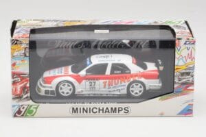 Alfa Romeo 155 V6 TI #27 M. Alen Presentation DTM 1995 Minichamps 1:43 430950227 Metall — bild 4 av 4