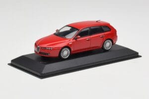 Alfa Romeo 159 Sportwagon Alfa Röd Minichamps 1:43 400120511 Metall — bild 2 av 4