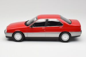 Alfa Romeo 164 Röd Norev 1:18 187866 Metall — bild 3 av 6
