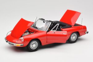 Alfa Romeo 2000 Spider Röd Minichamps 1:18 180120930 Metall — bild 2 av 8