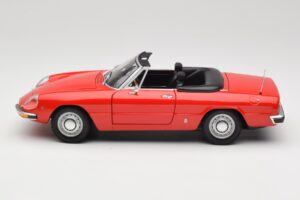Alfa Romeo 2000 Spider Röd Minichamps 1:18 180120930 Metall — bild 4 av 8