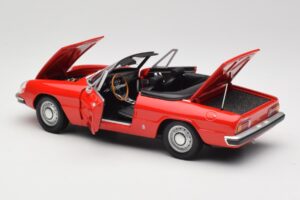 Alfa Romeo 2000 Spider Röd Minichamps 1:18 180120930 Metall — bild 5 av 8