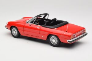 Alfa Romeo 2000 Spider Röd Minichamps 1:18 180120930 Metall — bild 7 av 8