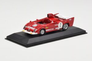 Alfa Romeo 33 TT 12 #2 A. Merzario / J. Laffite 1000km Monza Winner 1975 Minichamps 1:43 403751202 Metall — bild 2 av 4