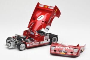 Alfa Romeo 33TT 12 #1 A. Merzario / J. Laffite 1000km Nurburgring Winner 1975 AUTOart 1:18 87505 Metall — bild 2 av 8