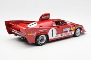 Alfa Romeo 33TT 12 #1 A. Merzario / J. Laffite 1000km Nurburgring Winner 1975 AUTOart 1:18 87505 Metall — bild 3 av 8
