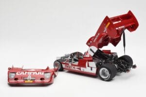 Alfa Romeo 33TT 12 #1 A. Merzario / J. Laffite 1000km Nurburgring Winner 1975 AUTOart 1:18 87505 Metall — bild 5 av 8