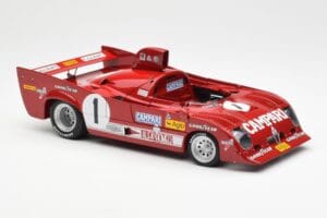 Alfa Romeo 33TT 12 #1 A. Merzario / J. Laffite 1000km Nurburgring Winner 1975 AUTOart 1:18 87505 Metall — bild 6 av 8