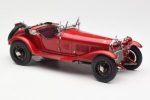 Alfa Romeo 6C 1750 GS Spider Bordeaux Röd CMC 1:18 M-138 Metall — bild 4 av 6