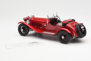 Alfa Romeo 6C 1750 GS Spider Bordeaux Röd CMC 1:18 M-138 Metall — bild 5 av 6
