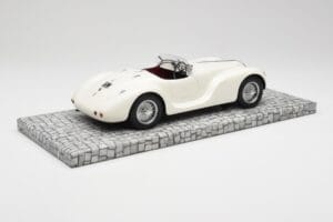 Alfa Romeo 6C 2500 SS Corsa Spider Vit Minichamps 1:18 107120232 Resin — bild 2 av 6