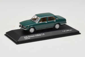 Alfa Romeo Alfetta 1.8 Grön Minichamps 1:43 400120204 Metall — bild 2 av 4