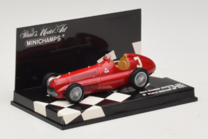 Alfa Romeo 159 Alfetta #3 C. Sanesi 6th Place British GP 1951 Minichamps 1:43 400511203 Metall — bild 2 av 5