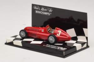 Alfa Romeo 159 Alfetta #3 C. Sanesi 6th Place British GP 1951 Minichamps 1:43 400511203 Metall — bild 3 av 5