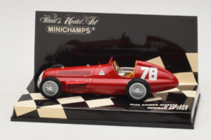 Alfa Romeo 159 Alfetta #78 P. Pietsch German GP 1951 Minichamps 1:43 400511278 Metall