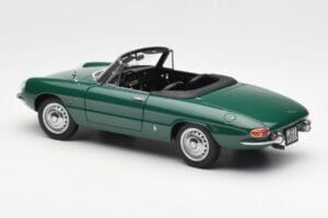 Alfa Romeo Duetto Spider Grön AUTOart 1:18 70138 Metall — bild 7 av 8
