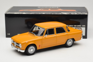 Alfa Romeo Giulia 1300 Super Orange Minichamps 1:18 180120900 Metall — bild 8 av 8