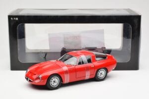 Alfa Romeo Giulia TZ Röd AUTOart 1:18 70196 Metall — bild 6 av 6
