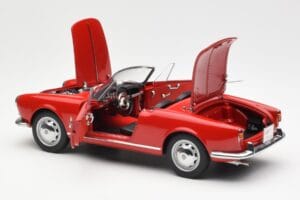 Alfa Romeo Giulietta 1300 Spider Röd AUTOart 1:18 70157 Metall — bild 5 av 8
