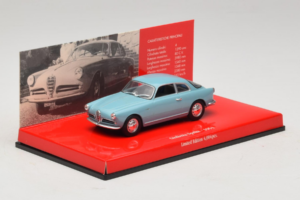 Alfa Romeo Giulietta Sprint Ljusblå Minichamps 1:43 403120403 Metall — bild 2 av 4