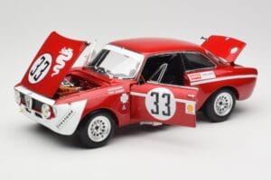 Alfa Romeo GTA 1300 Junior #33 T. Hezemans / G. van Lennep Hezemans Jarama 1972 Minichamps 1:18 100721233 Metall — bild 2 av 8