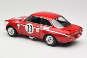 Alfa Romeo GTA 1300 Junior #33 T. Hezemans / G. van Lennep Hezemans Jarama 1972 Minichamps 1:18 100721233 Metall — bild 7 av 8