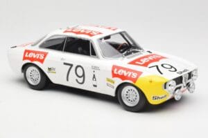 Alfa Romeo GTA 1300 #79 H. Rubens / C. Van Ryn 24 Hours of Spa 1971 Minichamps 1:18 155711279 Metall — bild 4 av 6