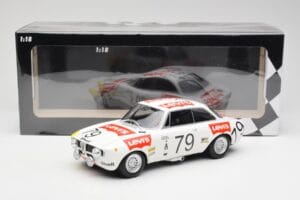 Alfa Romeo GTA 1300 #79 H. Rubens / C. Van Ryn 24 Hours of Spa 1971 Minichamps 1:18 155711279 Metall — bild 6 av 6