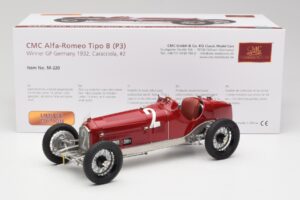 Alfa Romeo P3 #2 R. Caracciola German GP Winner 1932 CMC 1:18 M-220 Metall — bild 6 av 6