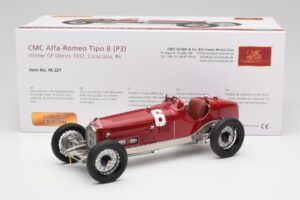 Alfa Romeo P3 #6 R. Caracciola Monza GP Winner 1932 CMC 1:18 M-221 Metall — bild 6 av 6