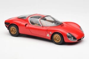 Alfa Romeo 33 Stradale Röd AUTOart 1:18 70191 Metall — bild 6 av 8