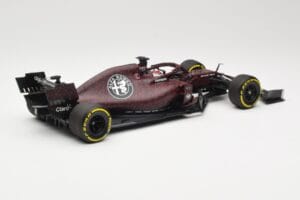 Alfa Romeo Racing C38 #7 K. Raikkonen Valentine's Day Livery Shakedown Fiorano 14th February 2019 Minichamps 1:18 110199907 M — bild 2 av 6