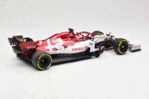 Alfa Romeo Racing C39 #7 K. Raikkonen Austrian GP 2020 Minichamps 1:18 110200107 Metall — bild 2 av 5