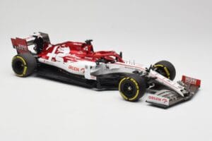 Alfa Romeo Racing C39 #7 K. Raikkonen Austrian GP 2020 Minichamps 1:18 110200107 Metall — bild 4 av 5