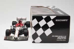 Alfa Romeo Racing C39 #7 K. Raikkonen Styrian GP 2020 Minichamps 1:18 110200207 Metall — bild 6 av 6