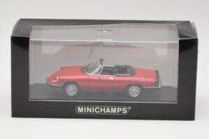 Alfa Romeo Spider 2000 Alfa Röd Minichamps 1:43 436120760 Metall — bild 4 av 4