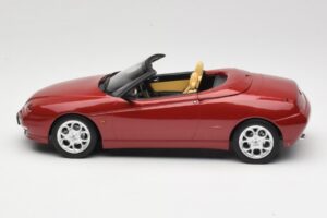 Alfa Romeo Spider 916 Proteo Red Metallic Norev 1:18 187854 Metall — bild 3 av 6