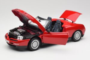 Alfa Romeo Spider 916 Alfa Röd Maisto 1:18 50278 Metall — bild 2 av 8