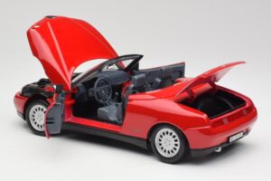 Alfa Romeo Spider 916 Alfa Röd Maisto 1:18 50278 Metall — bild 5 av 8