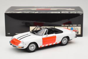 Alfa Romeo Spider Rijkspolitie Minichamps 1:18 180120994 Metall — bild 8 av 8