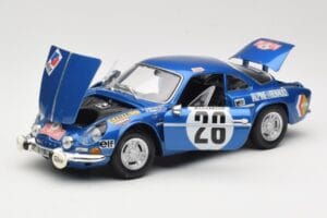 Alpine A110 1600S #28 Alpine-Renault O. Andersson / D. Stone Rally Monte Carlo 1971 Maisto 1:18 56033 Metall — bild 2 av 8