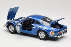 Alpine A110 1600S #28 Alpine-Renault O. Andersson / D. Stone Rally Monte Carlo 1971 Maisto 1:18 56033 Metall — bild 5 av 8