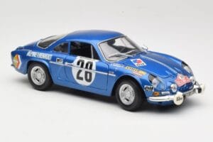 Alpine A110 1600S #28 Alpine-Renault O. Andersson / D. Stone Rally Monte Carlo 1971 Maisto 1:18 56033 Metall — bild 6 av 8