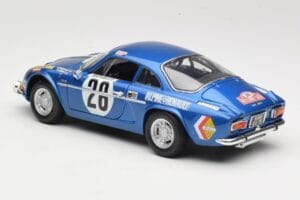 Alpine A110 1600S #28 Alpine-Renault O. Andersson / D. Stone Rally Monte Carlo 1971 Maisto 1:18 56033 Metall — bild 7 av 8