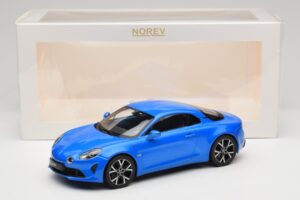 Alpine A110 A120 Alpine Blue Norev 1:18 185330 Metall — bild 6 av 6