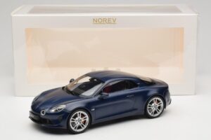 Alpine A110 S A120 Matte Storm Blue Norev 1:18 185444 Metall — bild 6 av 6